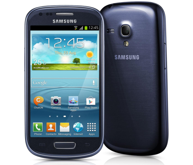 Samsung Galaxy S3 Mini I8190 niebieski - 126284 - zdjęcie